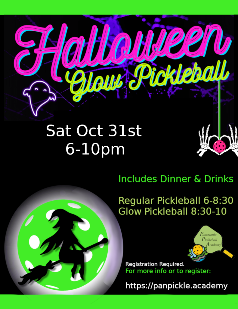 Halloween Pickleball Party