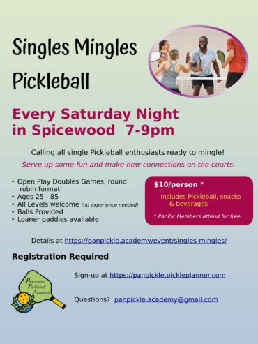 Singles Mingles Flyer