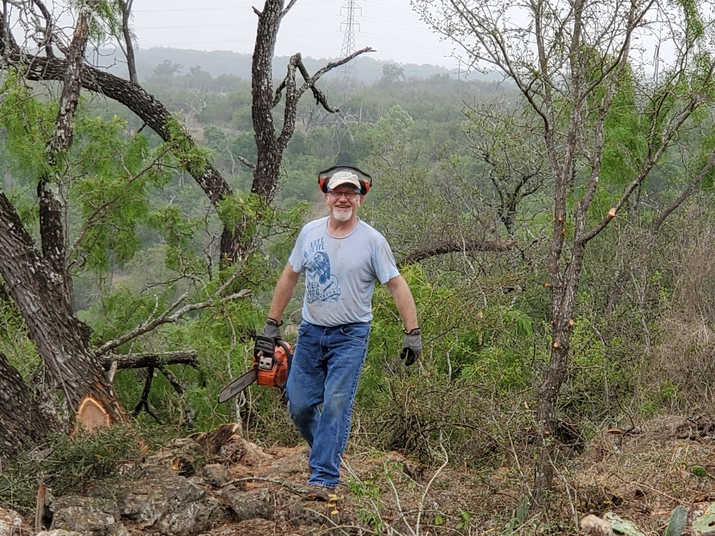 Panoramic Site Prior to clearing