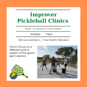 Improver Clinics Every Monday 7-8pm