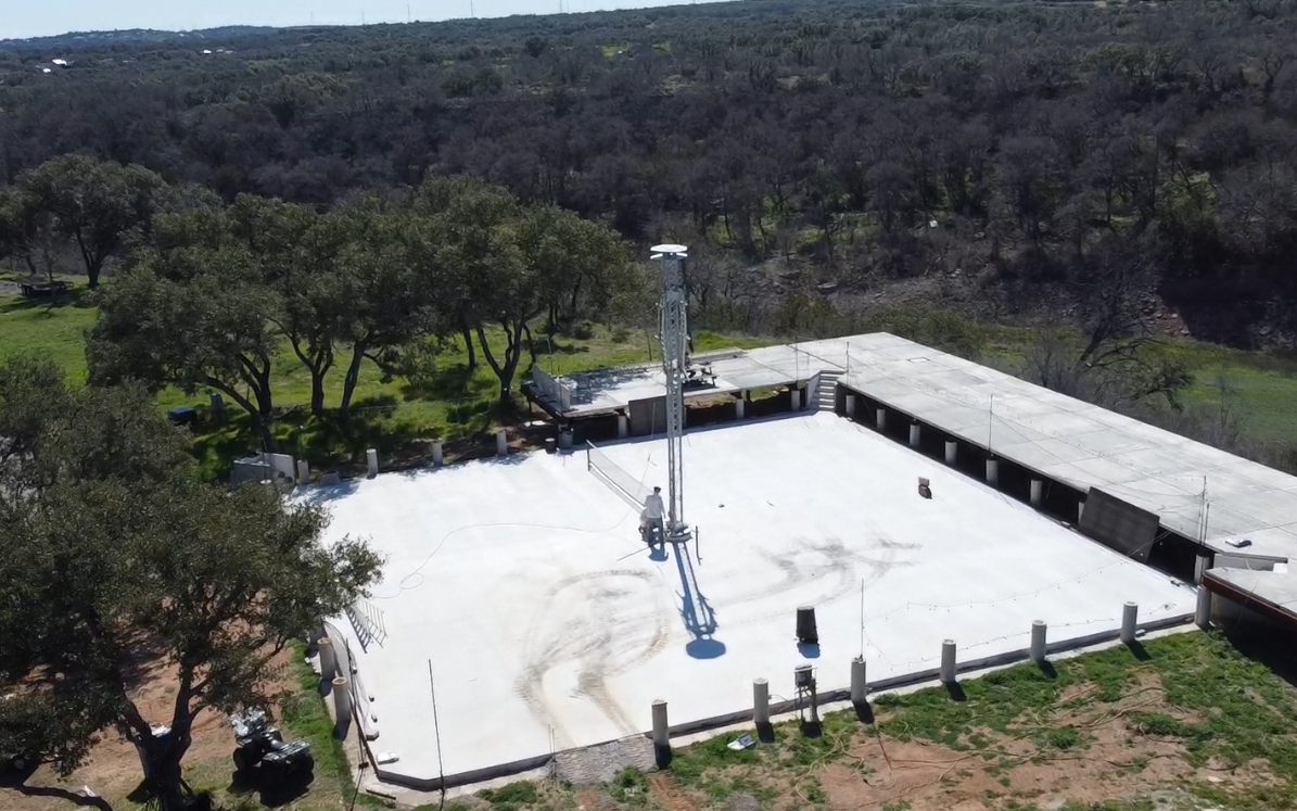 Tower Construction at Panoramic Pickleball Academy